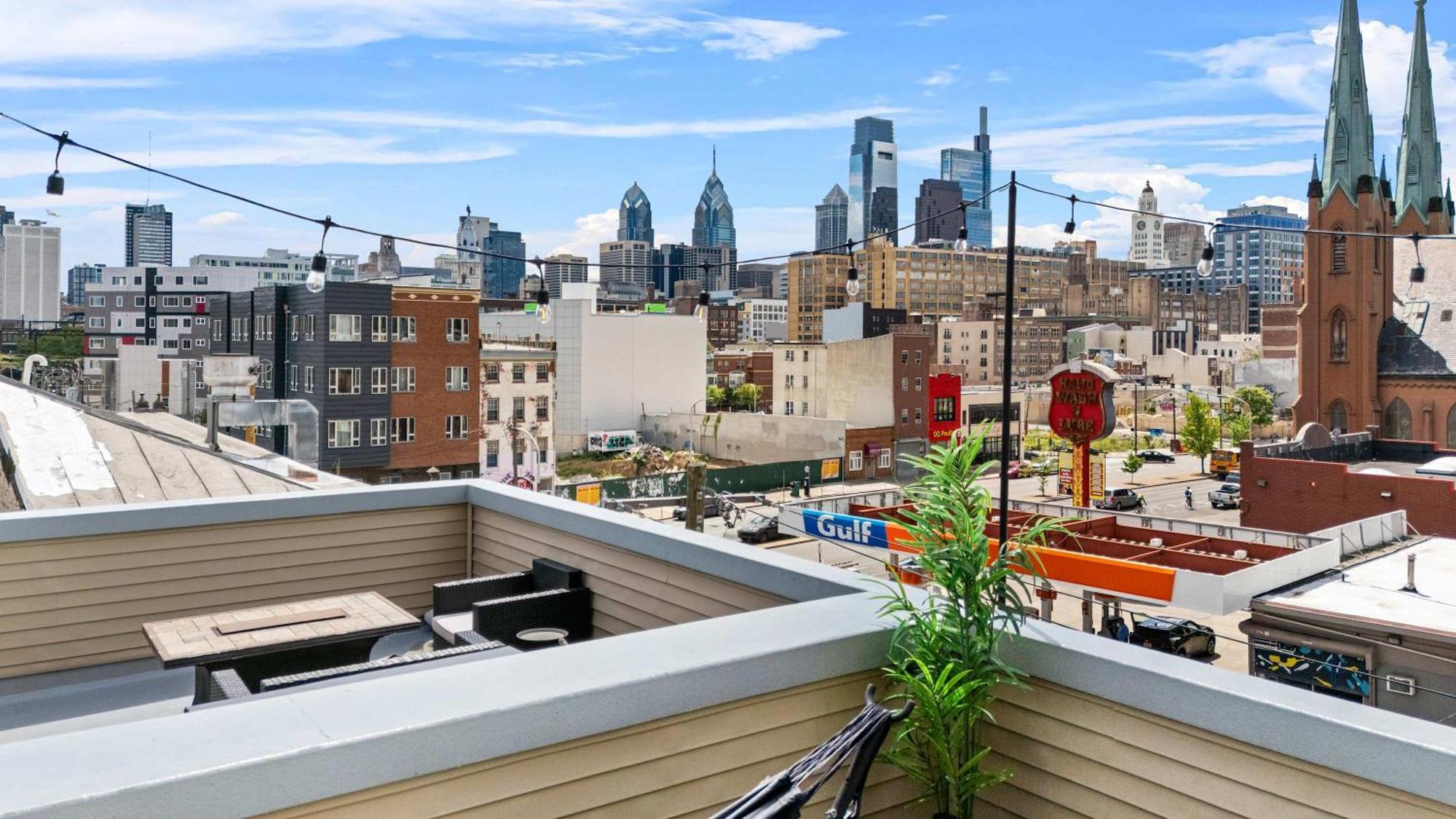フィラデルフィア Brand New Dbl Unit Roofdeck Outdoor Patioヴィラ エクステリア 写真