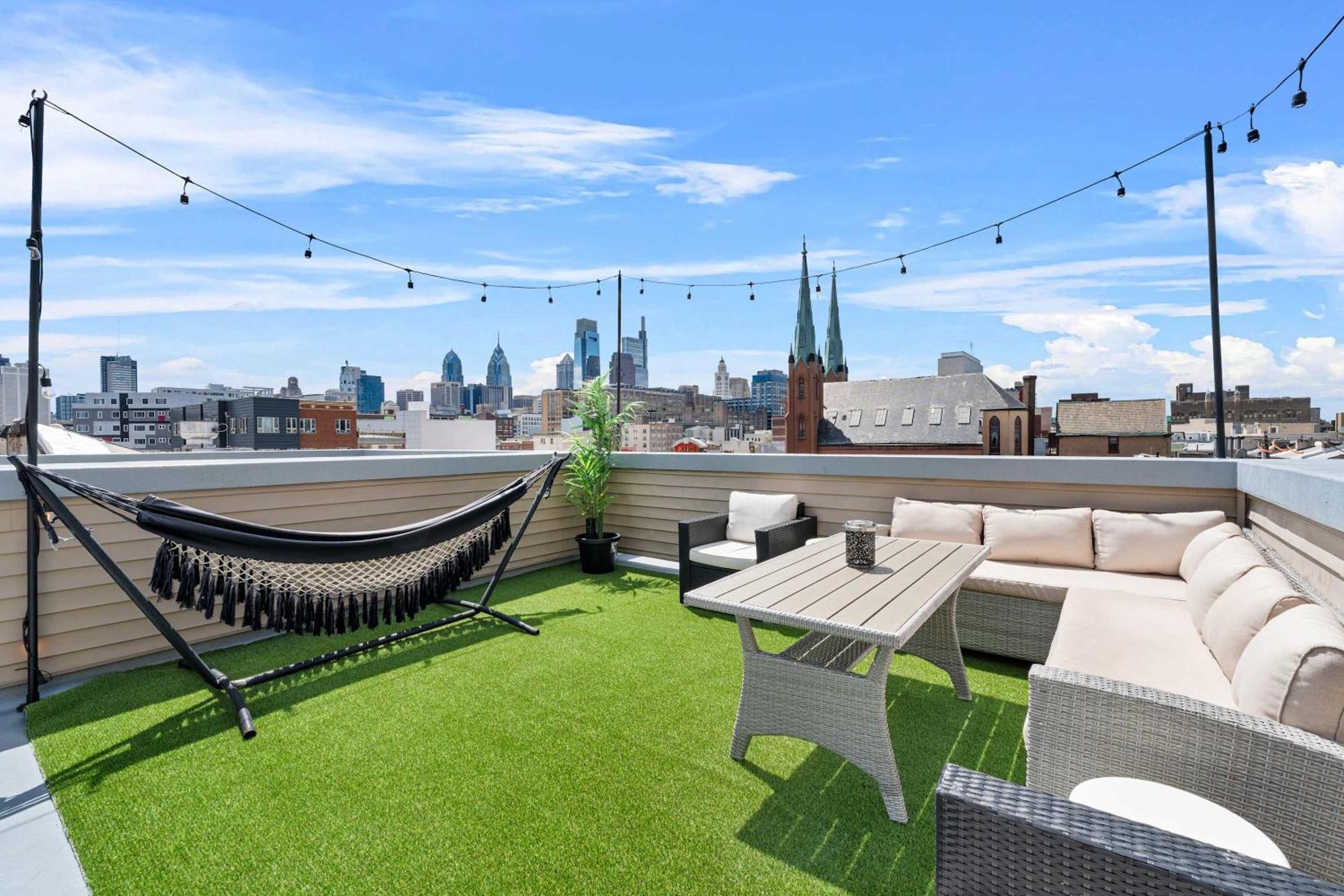 フィラデルフィア Brand New Dbl Unit Roofdeck Outdoor Patioヴィラ エクステリア 写真