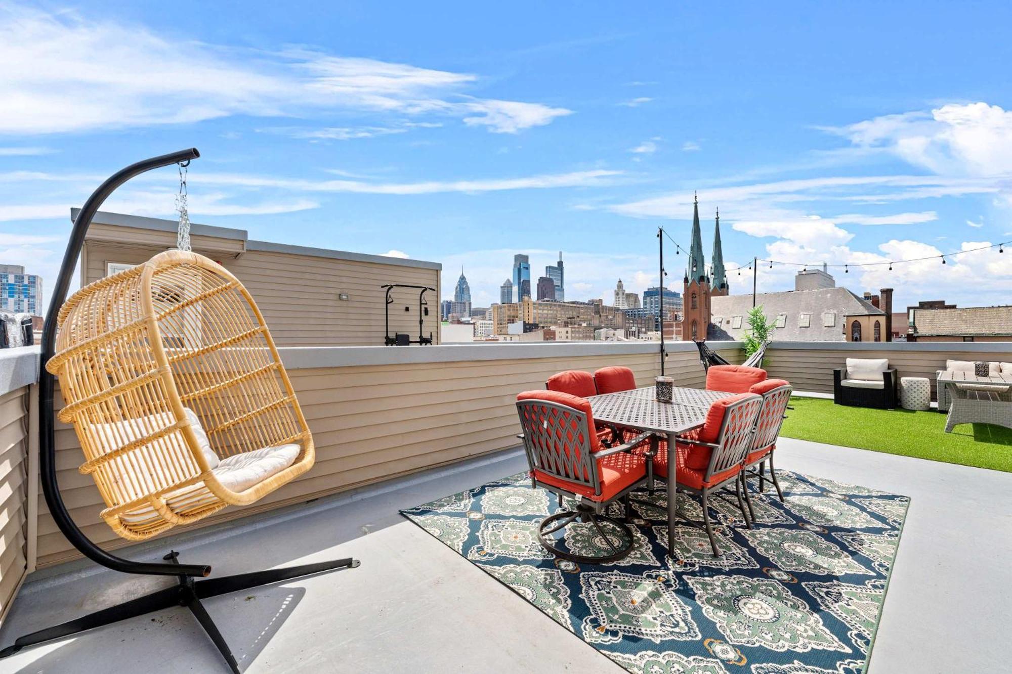 フィラデルフィア Brand New Dbl Unit Roofdeck Outdoor Patioヴィラ エクステリア 写真